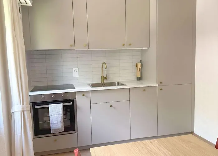 Gorgeous Modern Mountain View Flat In With Free Parking アパート テッシュ